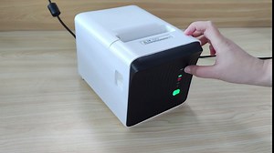 Milestone Desktop Thermal Receipt Printer,Portable Restaurant Kitchen POS Printer with Auto Cutter,Cash Drawer Bill Printer with Ethernet USB+LAN+COM Port, ESC/POS Command