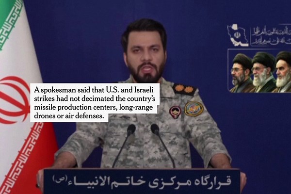 Trump Claims Military Success but Offers No Clear Timeline to End Fighting