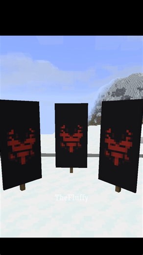 SKULL BANNER Design in Minecraft #minecraft