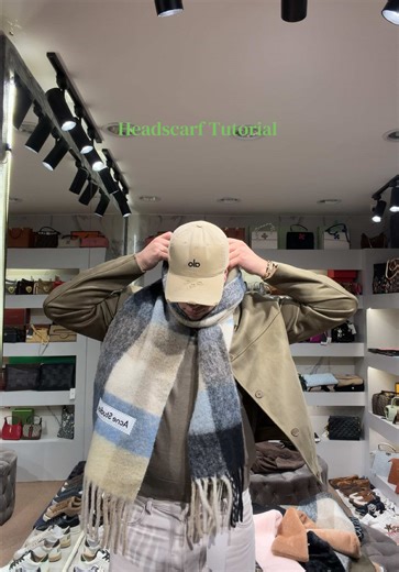 Headscarf Tutorial for Fall Fashion