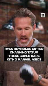 Ryan Reynolds understood the gifting assignment for Channing Tatum #SneakerShopping