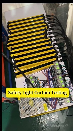 Safety Light Curtain Testing #machine #automatedsolutions