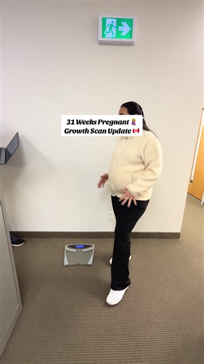 Growth scan update 🤍 Baby is growing well, and the placenta has moved up since my earlier scan — such a reassuring moment in month seven. Feeling thankful for good news and this journey 🤰🇨🇦 #pregnant #baby #viraltiktok #tiktok #growth
