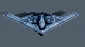 B2 Spirit Bomber | Minecraft | Blockbench - 3D model by Artbor
