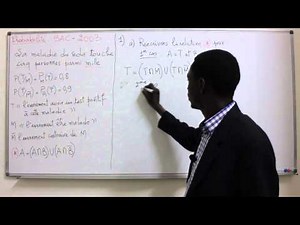 Exercices - Terminale - Série S -Mathématiques: Probabilités Exercice 2 1ére Partie