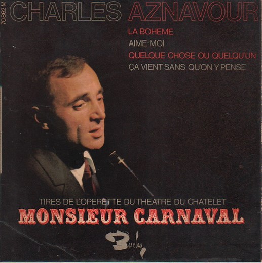Charles Aznavour - Monsieur Carnaval