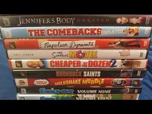 my 20th century fox dvd collection