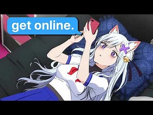 My VR friend is working herself to death, so I made her this.