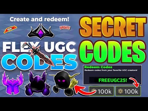 ⚠️Active!💥[CODE]⚠️ FLEX UGC CODES IN 2025 - ROBLOX FLEX UGC CODES 2025 - FLEX UGC CODES - FREE UGC