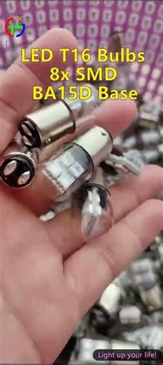 China lights factory bulk supply LED BA15D bulbs for automotives marines and railway sign lights