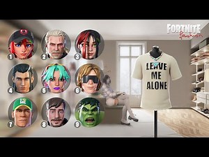 GUESS THE CLOTHES - FORTNITE FASHION CHALLENGE | tusadivi