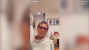 Sam Frost shows off her dance moves as she makes her TikTok debut