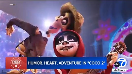 "Coco 2" is happening! The Disney and Pixar film was announced today. It'll be in theaters in 2029. Full story: https://abc7.la/4ipQHWi | ABC7 Morning Show