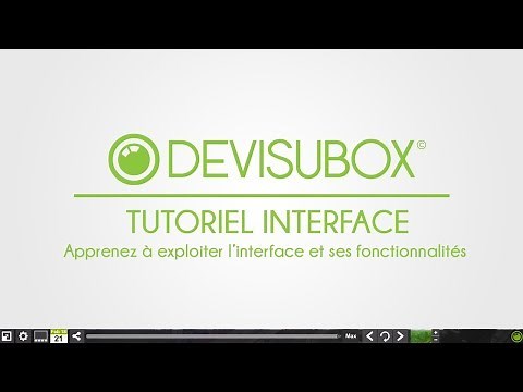 DEVISUBOX - tutoriel interface