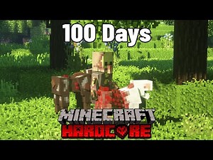 100 Days on a Parasite Island in Hardcore Minecraft