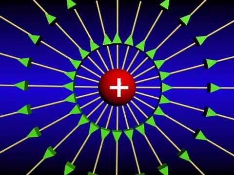 Electric field source charge and test charge