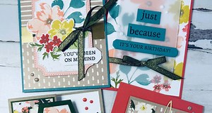 ✨ December Stamp a Stack Club — Elegant Floral Cards with Petals of Beauty!