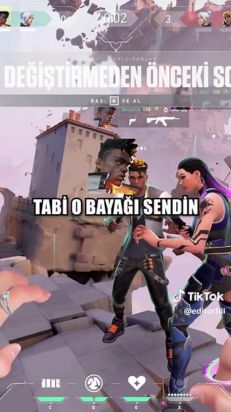 SANIRIM KIZ OLDUM? #valorant #valorantclips #valorantgaming #valorantfunny #game #gaming