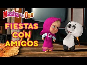 Masha y el Oso - 🦁 Fiestas con amigos 🐰🦔