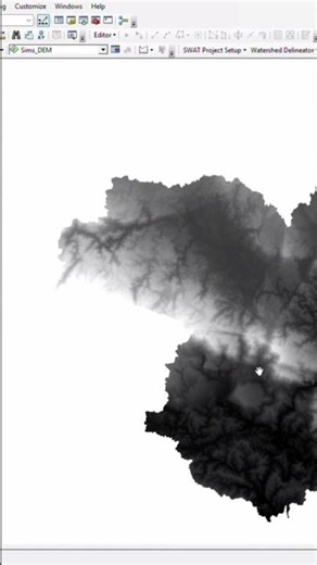 DEM to Fill and flow direction in Arc GIS #map #arcgishub #arcmap #gis
