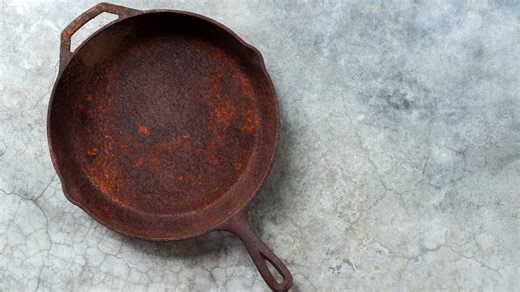 Remove Rust From Your Cast Iron Pan With The Help Of This Kitchen Ingredient - House Digest