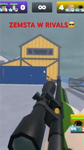 Zemsta po całości w Rivals 😎 #roblox #shorts #rivals