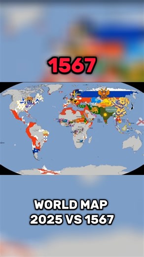 World Map now vs then | 2025-1567 | #borderbattle #geography #ww2rebuilder #map #history