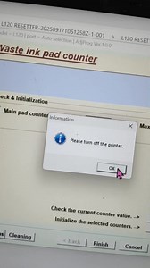 How to fix Epson L120 printer's ink pad is nearing the end of its service life 👍 #printer #reset #PrinterRepair #tutorial #teacherBren | TeachBren TV