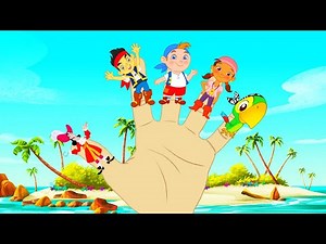 Jack and the Never Land Pirates English Finger Family Song - Nursery Rhyme For Children