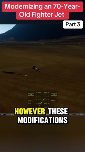 Modernizing a 70-Year-Old Fighter Jet for Enhanced Performance