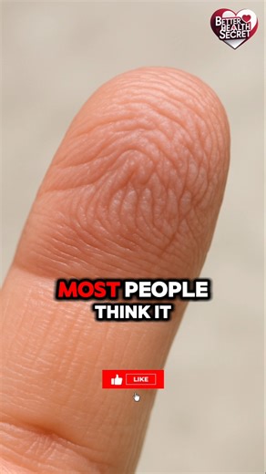 The Surprising Reason Your Fingers Wrinkle in Water 👐👍 #betterhealthsecrets
