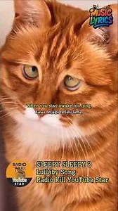 Lullaby Song "SLEEPY SLEEPY 2" Music By Radio Kill YouTube Star