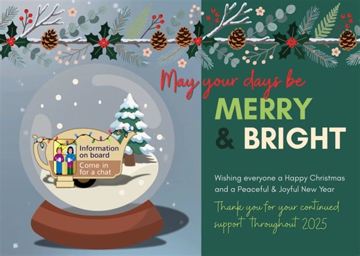 Our office is closing today to give the Rural Coffee Caravan team a well earned break with their families over Christmas and we'll be fully back to our posts on Monday 5th January. Our hard working team made over 550 visits to villages and towns across Suffolk in 2025, as well as delivering a wealth of outreach work. Our thanks go out to our enthusiastic Coffee Caravan volunteers, and to the community volunteers in the villages we visit, who together have donated over 1800 hours of their preciou