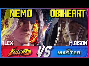 Nemo (Alex) vs ObiHeart (M. Bison) 🔥 INSANE Combo Match SF6