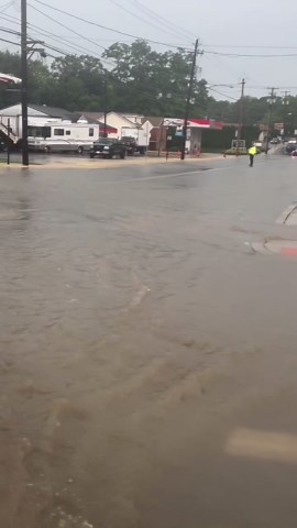 Flooding in Mount Joy