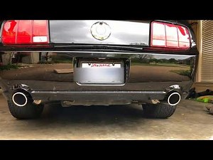 2005 Mustang GT Borla S-Type Stingers Axle Back Exhaust