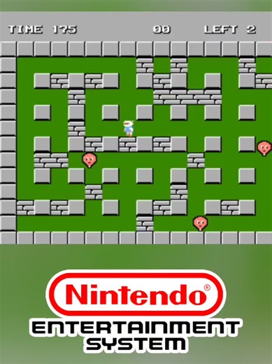 Bomberman Gameplay on NES - Classic Retro Fun