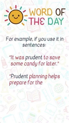 Skhillz Word of the Day: Prudent (PROO-dent)