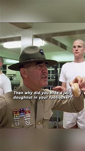 Full Metal Jacket / The Drill Instructor’s Brutal New Rule / #MarineCorpsVibes