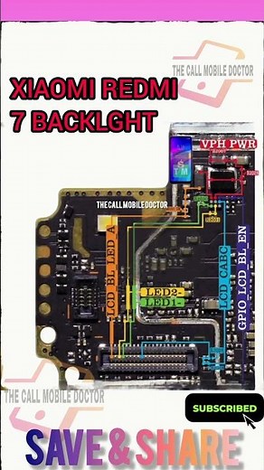 Redmi 7 Display Light And Graphics Solution| Redmi 7 No Back Light No Graphics Solution 🔥🔥
