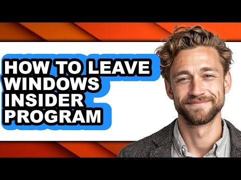 How to Leave Windows Insider Program - Step by Step