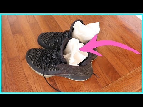 Put THIS in your shoes OVERNIGHT | Remove Odors out of Stinky Shoes | Stinky Shoes Life Hacks | Life
