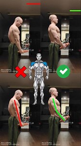 Front Raises mistakes!! This video shows the wrong way VS the right way of performing the Front Raise. ❌1) Raises the plate too high. Risk of shoulder injury. ❌2) Arms straight at the start. Not aligning well with the shoulder fibers. ✅1) Raises the plate just above the eye level. Shoulder in a safe position. ✅2) Little elbow bend and keeps the bend throughout the movement Perfectly aligned with shoulder fibers. . . . #fitness #fitnessmotivation #workoutmotivation #bodybuilding #fitnesstips #fit