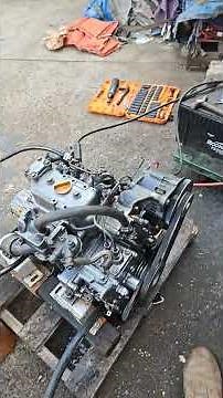 Yanmar 2gm engine test after overhall. 부산 수영만 베네토에 장착할 2gm엔진 테스트.