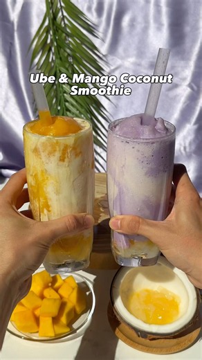 Scoop up the sunshine and sip the tropics. ☀️🥭💜