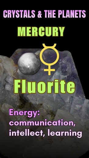 The Crystal of Mercury | Fluorite🔮