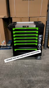 10K views · 13 reactions | 7 DRAWER TOOL BOX COMPLETE WITH 6 DRAWERS OF TOOLS £440!! #toolbox #toolset #madeinitaly #freedelivery #northernireland | Station Tool Store | Facebook
