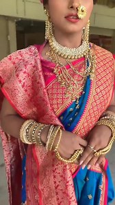 6.4K views · 173 reactions | The Maharashtrian look for atmost grace!...