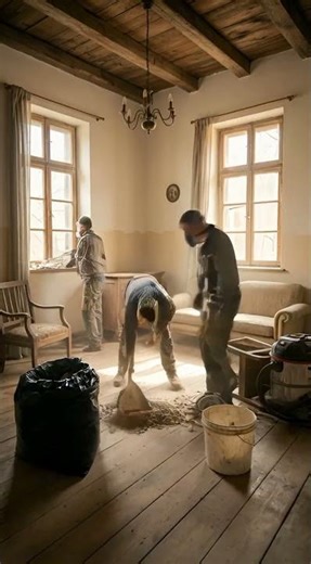 Dirty Room → Fully Restored Rustic Room in Minutes!