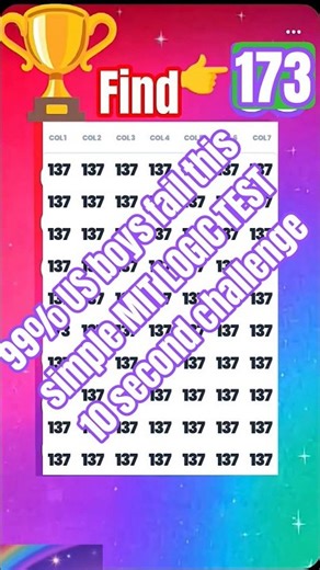 #shorts #puzzle #shortsforgoals #US #MIT LOGIC TEST